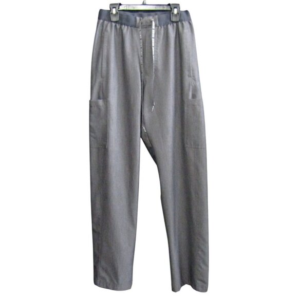 Roth Wear Hutton Straight Leg Gray Scrub Pants Men Sz S 7779 Nurse Vet Tech CNA - Picture 1 of 13